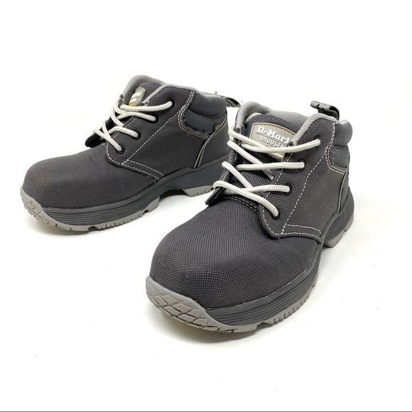 Dr Martens Women’s Grey Harper SD Chukka Industrial Safety toe Boots Size 4 - Picture 3 of 12